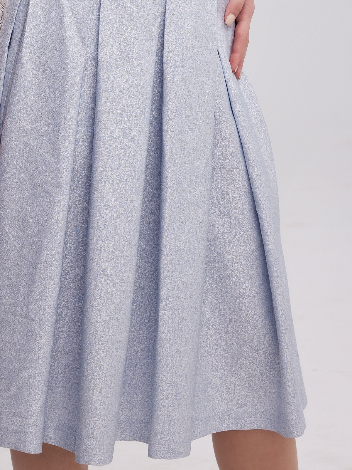 Dirndl Mini in Blau